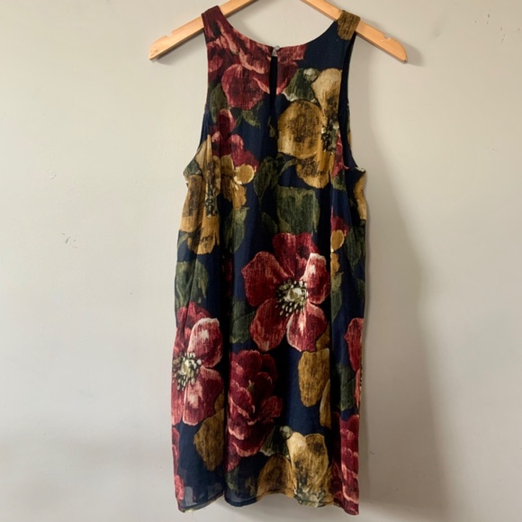 Floral Sleeveless Dress - Multicolor - Picture 2 of 2